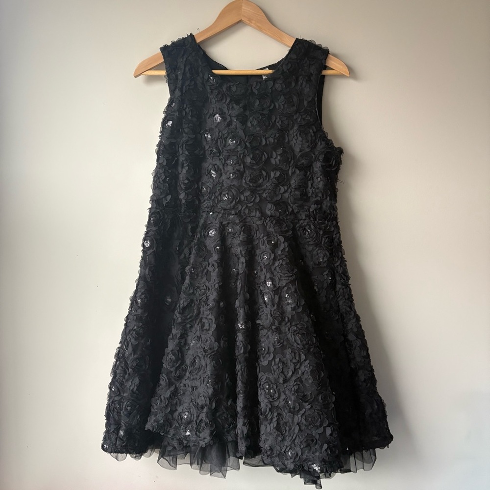 Beautees - girls black party dress